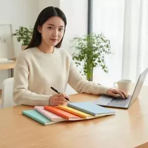 업무용 스케줄러 플래너 A5 B5 데일리 기록장 노트