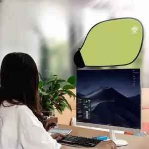 사무실 햇빛 가리개 책상 형광등 암막 가림막 나뭇잎 클립