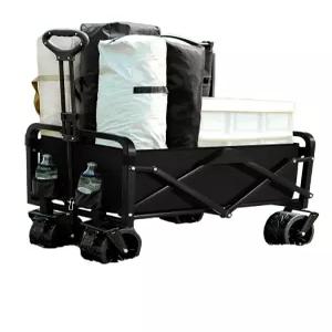 캠핑용품정리 트롤리카트 대형 폴딩식 정원작업카트 캠핑수레 이동식캠핑