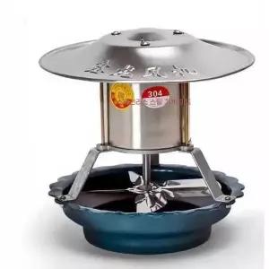 캠핑용화목난로 연기배출팬 강제배기 송풍기 벤츄리 팬 화목난로팬