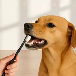 반려동물 초미세 모 브러시 전용 칫솔 만모 관리용