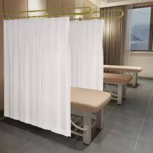 에스테틱 반영구샵 자형커튼 가림천 시술실 커튼봉 칸막이 커튼 마사지샵
