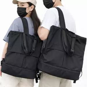 남녀공용 2WAY 데일리 토트백팩 백팩 숄더백 겸용