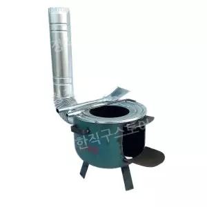 캠핑 화목난로 장작스토브 난로 화덕 캠핑용품 난방 야외용 주물