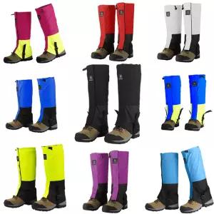 방수 다리 각반 야외 스노우 빌리지 커버 등산 눈 사막 하이킹 및 모래 방지 스킨