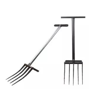 마당 괭이 장대 제초 가래 호미 삼지창 농업 잡초제거 농기구 쇠스랑