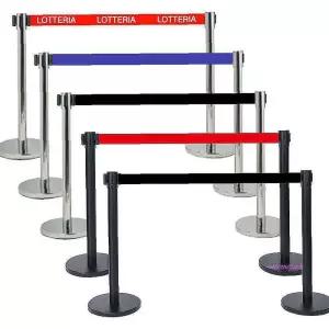 안전봉 벨트 차단봉 스텐 가이드라인 바리게이트jkl152