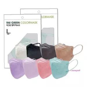 더그린벨르 50매 대형 컬러마스크ssu431