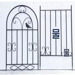 정원 올드그린 트렐리스 넝쿨 장미아치 식물지지대 펜스 울타리 가든조경