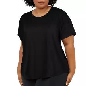 Champion 여성용 티셔츠, 부드러운 촉감, 수분 흡수, 여성용 필수 티 플러스 사이즈, Ciel Blue