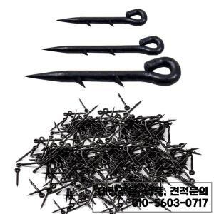 100pcs 금속 미끼 스파이크 잉어 낚시 후크 스팅 Boilies 핀 구더기 옥수수 론니 리그 피더 태클