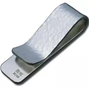 11743657 선물 남자 머니클립 포켓 지폐 지갑 신주쿠 은의 창고 용두 원형 망치 무늬 재봉용 클립 남성용