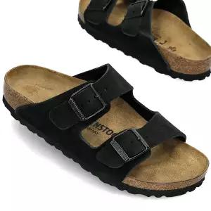 26SS 버켄스탁 아리조나 BS 스웨이드 샌들 1027164 BLACK