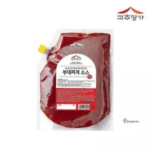 고추명가 부대찌개소스 식당업소 2kg 찌개양념장 양념장식ghi053