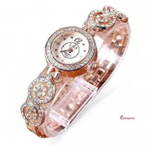 여성 시계 팔찌겸용 손목 생활방수 큐빅mno940