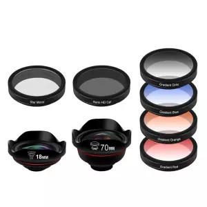 휴대폰 외장렌즈 매크로 렌즈 폰용 망원 스마트폰 광각