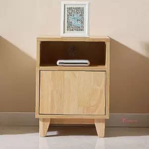 빅피처 원목 협탁 비오드 수납장 400 고무나무nop592