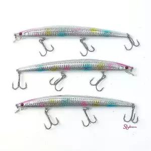 바다낚시 플로팅 미노우 18cm 3p세트 루어 방어 농어ijk492