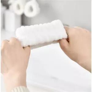 세수 보호 팔목 세면 손목 방지 줄라이크 물흐름 세안 소매 밴드 극세사 2개