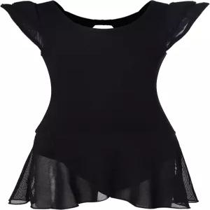 댄쇼 걸스 발레 댄스 레오타드와 플러터 슬리브 꽃잎 스커트 보크노트 백