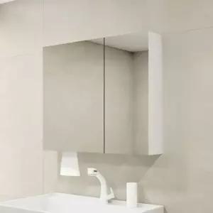 LED 거울장 메이크업 거울 욕실 수납장 벽걸이 접이식