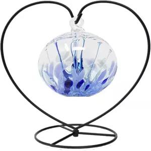 크리스마스 걸이 유리 글로브를 위한 WOCTDTHW 장식 디스플레이 스탠드 홀더 철제 행거 (러브 셰이프 대형