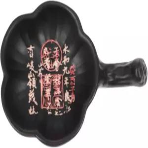 BATSVE 꽃 모양 세라믹 잉크스톤 캘리그라피 브러시 트레이 접시 패드 애호가를 위한 문구류