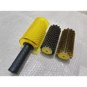 전문 스노우보드 왁싱 롤러 나일론 말털 청소관리 튜닝 손잡이 커버 200mm