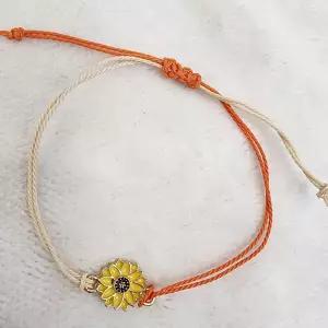 매듭 서원뜰 끈 발찌 해바라기 3종세트