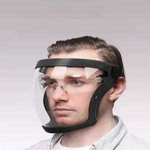 산업용 방진 방수 보호 안경 투명 안면마스크 방호  페이스쉴드