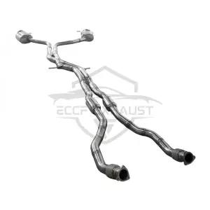 아우디 RS5 B8용 밸브 제어 스테인리스 스틸 캣백 배기 시스템 프론트 파이프 포함 강력한 사운드 성능