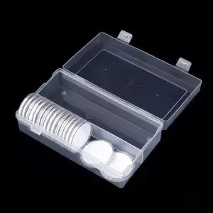 프리미엄 은화 케이스 캡슐 개별 코인 보관 기념 박스 내부 단일 항목