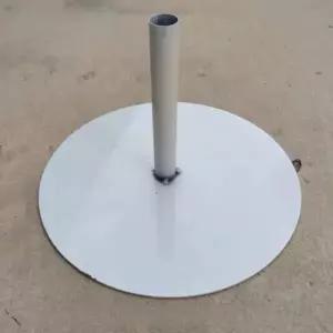 DIY 페이퍼아트 받침대 공예 재료 플라워 종이꽃 자이언트 화이트 단일 구멍 20cm