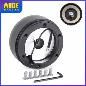MUGE-186H 폭스바겐 VW MK1 골프 제타 QR061 용 알루미늄 6 볼트 레이싱 스티어링 휠 허브 어댑터