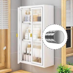 벽걸이형 화장대 수납장 선반 포함 소형 공간 절약형 정리함