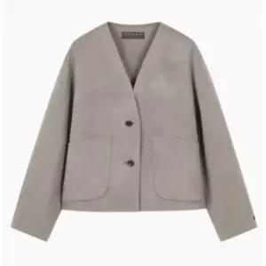 시슬리 브이넥 숏 코트SACT46561 1015219