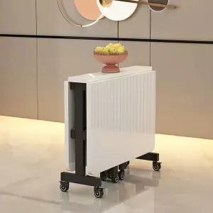 접이식 식탁 렌지대 수납 밥통 1200 다용도 확장형