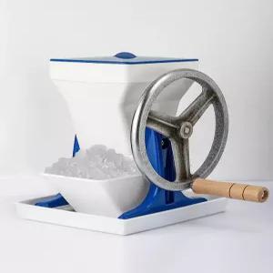 수동 얼음분쇄기 빙삭기 홈카페 가정용 팥빙수 기계