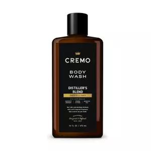 Cremo 바디 워시 남성용, 켄터키 버번, 스모크 베티버, 아메리칸 오크 노트가 있는 고급 블렌드, 473.2ml(1