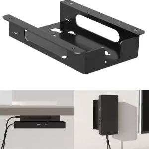 책상 아래 및 벽 Dell 도킹 스테이션용 금속 마운트 UD22 WD19S WD22TB4 WD19TBS SD25 시리즈 도크 케이블