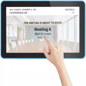 WOGO 10.1인치 터치스크린 모니터 10포인트 터치 플러그 POE 안드로이드 11 4G+32G 카메라 내장 WiFi 및 BT