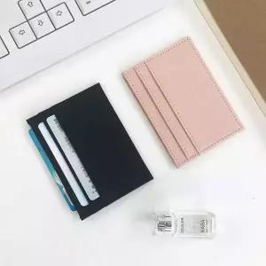 [골드스마일]메튜스 심플 양면 카드지갑 키홀더 세트 SD-260320