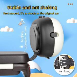 전기 자전거 트렁크 범용 대용량 등받이 수납 리어