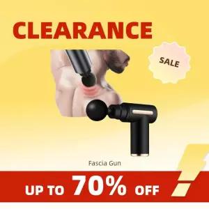 Clearance_다기능 근막총 마사지기 휴대용 근육 마사지 이완 전동 진동 근막총_Contin