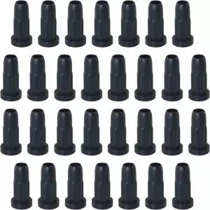 FMHXG 30PCS 범용 휠 나일론 의자 고무 슬리브 8x38 플라스틱 서클립 레그 컴퓨터 테이블 회전 나무 다리