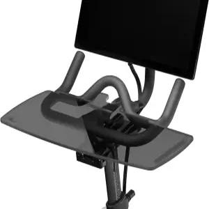 펠로톤 바이크 오리지널 모델 전용 TFD 사이드와인더 V2 측면 작업 공간이 확장된 평평한 아크릴 책상