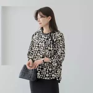 [마담4060]엄마옷 마담4060 [클래씨마담] 리본포인트 여성 데일리 블라우스 -RBL2603052-..