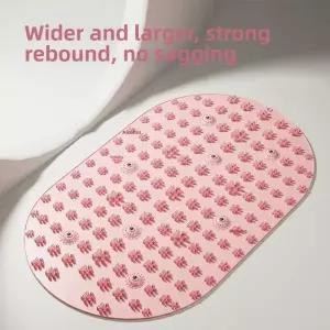 부드러운 실리콘 발 마사지 매트 접이식 피로 방지 지압 보드 미끄럼 휴대용 조깅 패드 훈련 액세서리