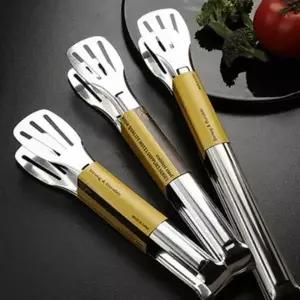 고기집게 핀셋 스테이크 조리용 스텐 뷔페 캠핑 주방용품