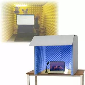 보컬/음향 녹음 팟캐스트 노래 게임을 위한 마이크 격리 스크린 스튜디오 전문 부스 패널